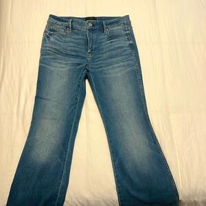 High rise skinny flare from WHBM, never worn